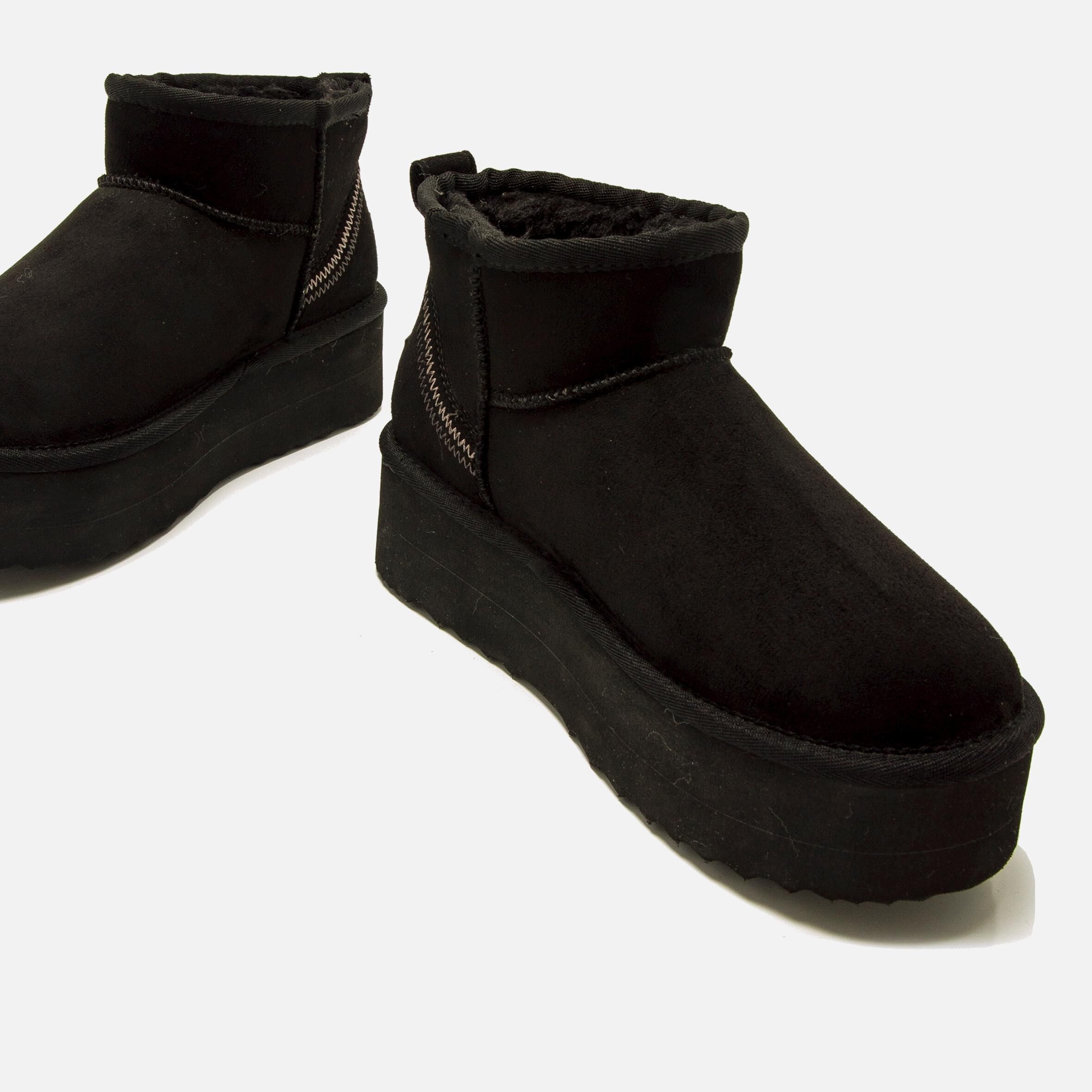 Buy NIVIA black 58329 FLAT ANKLE BOOTS Mtng for WOMAN